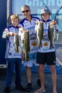 Boerne Bass Club student anglers at a 2026 season tournament