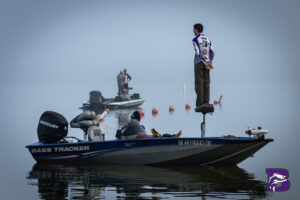 Boerne Bass Club student anglers lined up at a 2026 season tournament