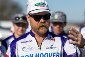 Boerne Bass Club youth bass fishing tournament action, Boerne Texas youth bass fishing